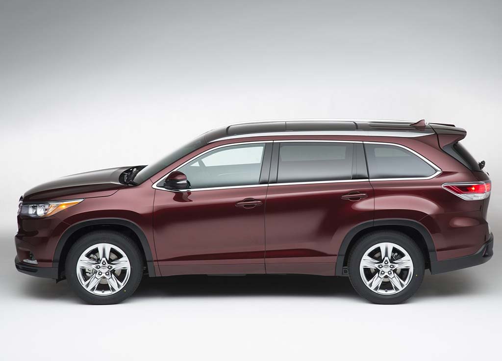 New Toyota Highlander Side