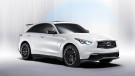 2017 QX70 Front Angle