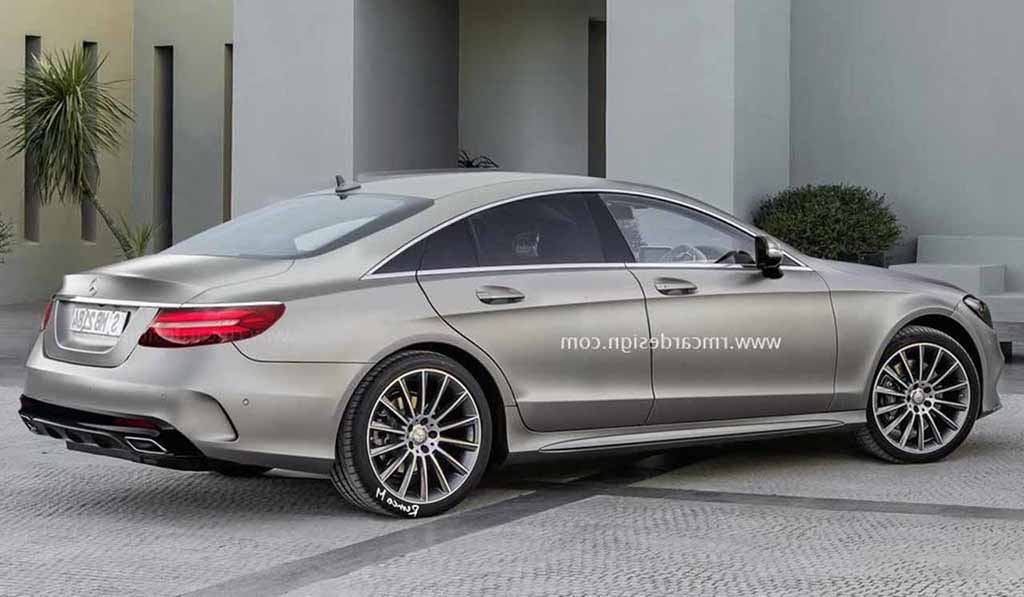 2017 Mercedes CLS Class Rear Angle