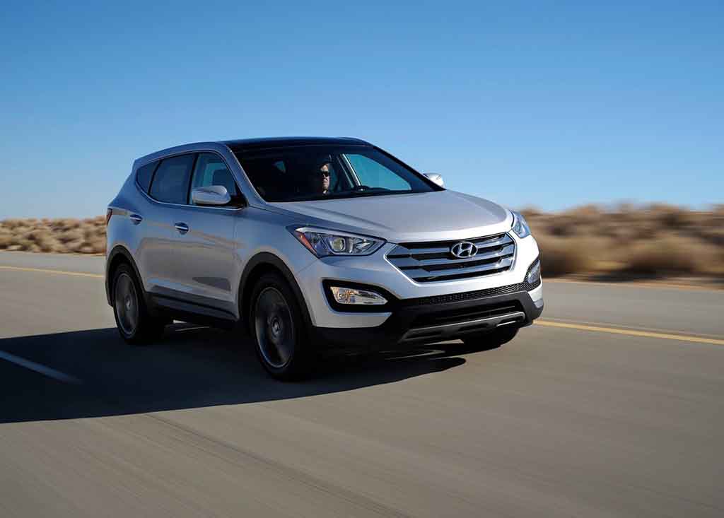 New Santa Fe Sport Front Angle