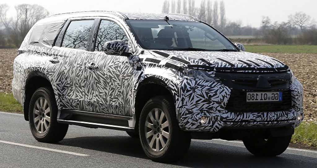 Spy Shots 2017 Montero Front Angle