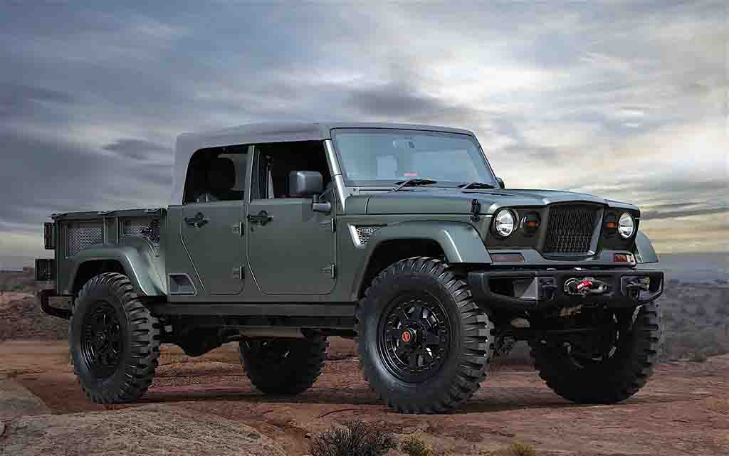 2018 Jeep Gladiator Front Angle