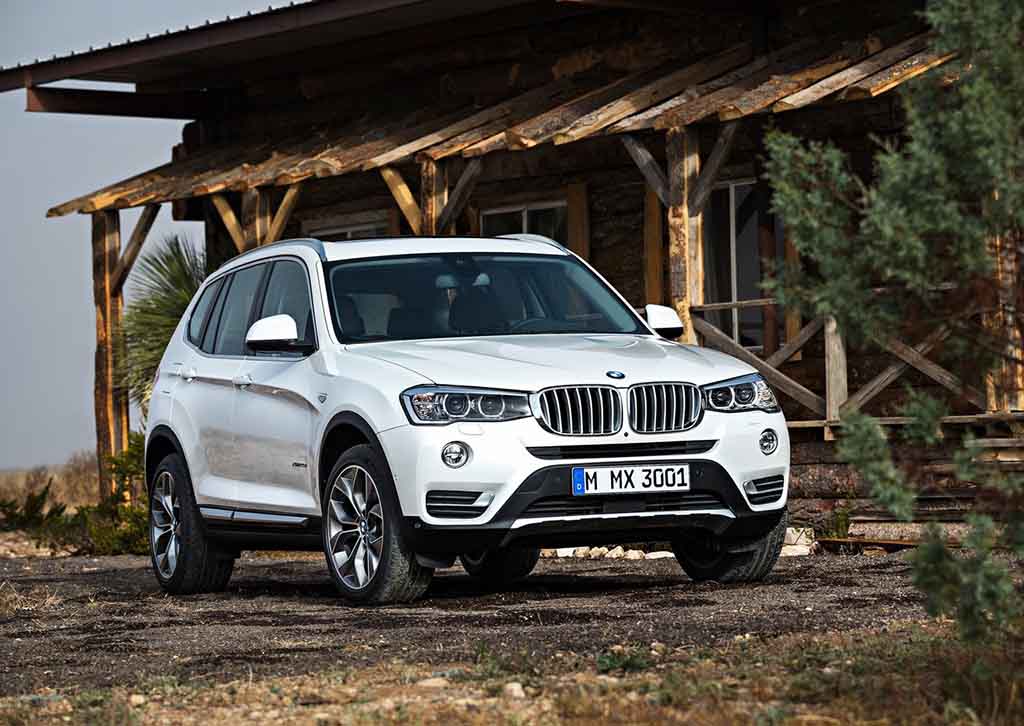 2018 BMW X3 Front Angle