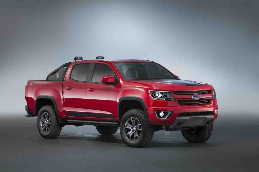 2018 Chevy Colorado Front Angle