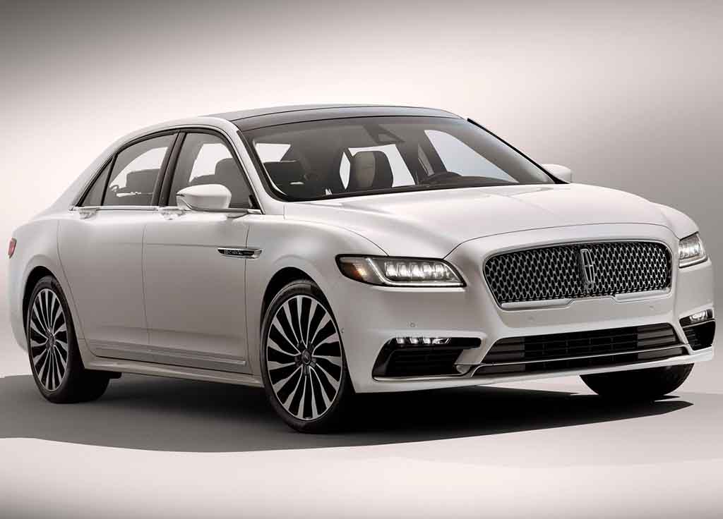 2018 Lincoln Continental Front Angle