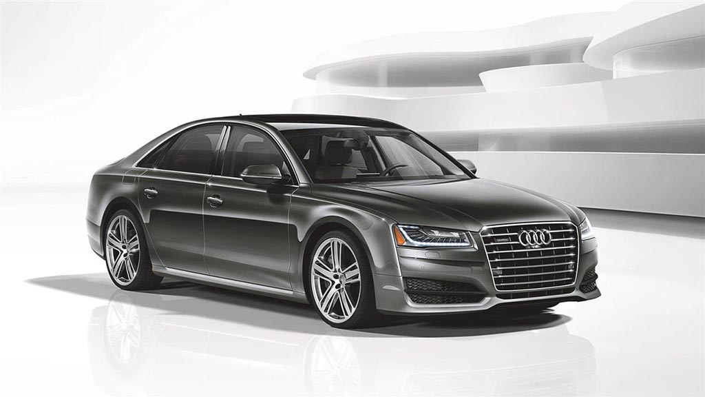 2018 Audi A8 Front Angle