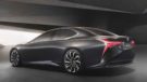 2018 Lexus LS Rear Angle