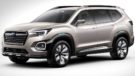 2018 Subaru 3 Row Crossover SUV Front Angle