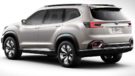 2018 Subaru 3 Row Crossover SUV Rear Angle