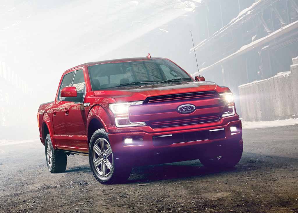 2018 Ford F150 Front Angle